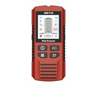 Bacchetta portatile per metal detector, con display LCD e audio, portatile, multiuso, per legno, cemento, casa