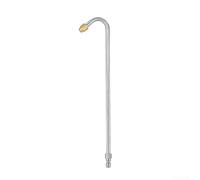 Bacchetta spray curva per idropulitrice in acciaio inox Quick Connect 90 gradi gomito per ugello per la pulizia dell'auto (bacchetta lunga 120° U)