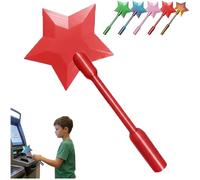 Bacchetta stampata in 3D Tocca per pagare, Bacchetta tocca per pagare, Bacchette magiche a forma di stella Porta carte di pagamento senza contatto, Bacchetta per carta di credito Tap-to-Pay (#04)