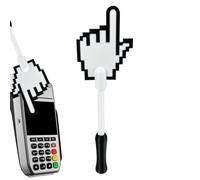 Bacchetta Tap to Pay Pratica Bacchetta Contactless Divertente e Innovativa