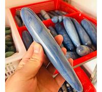 Bacchetta Yoni di cristallo for massaggio con pietra di quarzo blu naturale 1PC 170mm-180mm for donne PEIQIYIN sane