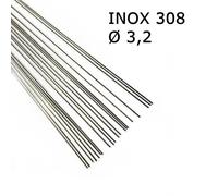 Bacchette 308 Lsi Acciaio Inox d.1,2-1,6-2,0-2,4-3,2x1000mm SALDATURA TIG