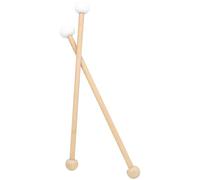 Bacchette a doppio lato in legno e feltro che offrono una durata superiore per strumenti musicali da palcoscenico multiuso