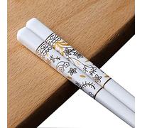 Bacchette, Bacchette cinesi 2 paia di bacchette in legno for cucinare, friggere, da cucina, for pentola calda A,A(B)