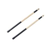Bacchette Batteria in Bamboo 40cm, 2 Pezzi, Nero per Jazz | Leggere per Volume Ridotto, Adatte a Folk Music, Uso Musicale, Coppia da 2 Pezzi, Finitura Nera