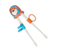 Bacchette carine, bacchette da allenamento per rebound Thumb Design Practice Stoviglie bacchette, bacchette da allenamento con divertenti motivi animali per principianti di età superiore a 2 anni