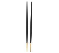 Bacchette Cutipol Nere, Bastoncini, Bastoncini Portogallo Stesso Manico Bacchette in Acciaio Inossidabile 304 Sushi Stoviglie della Cucina Coreana Piccole Bacchette Fresche (oro) (Oro nero)