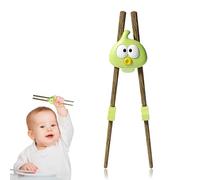 Bacchette da Addestramento,Bacchette di Legno Formazione per Bambini,Bacchette per Bambini Principianti in Fase di Apprendimento,Bastoncini Sushi Bambini,Adatto a Bambini Piccoli e Principianti