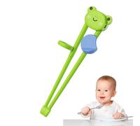 Bacchette da allenamento per - all'apprendimento 'alimentazione dei bambini piccoli, set riutilizzabile a tema animali, lavabile in lavastoviglie, design a presa conforta