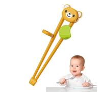 Bacchette da allenamento riutilizzabili lavabili in lavastoviglie per | Bacchette per bambini con simpatico design a cartoni animati, per adolescenti e principianti, perfette per la cucina asiatica