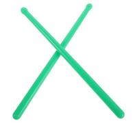 Bacchette da Batteria 5a in Nylon, 1 Paio, Punta Verde