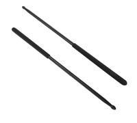 Bacchette da Batteria Metalliche 5a in Lega di Alluminio Nere | , 1 Paio, Presa Antiscivolo, Peso Ridotto, per Sessioni Jazz e Percussioni di Gruppo