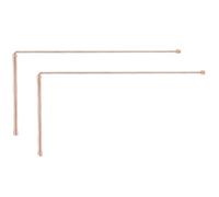 Bacchette da rabdomante in ottone, Bacchette da rabdomanzia in rame al 99,9% 2 pezzi. Localizzazione di minerali for la ricerca tesori d'acqua