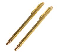 Bacchette da rabdomante in rame retrattili a forma di penna da 2 pezzi per la