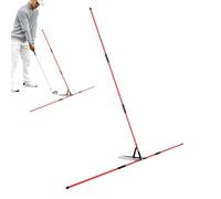 Bacchette di allineamento da golf, strumento di precisione, materiale leggero, resistente alle intemperie, facile da posizionare, migliora lo slancio, favorisce la precisione per campo da golf, guida