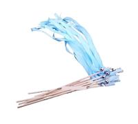 Bacchette di nastro for matrimonio - 50/20 pezzi nastri volanti for cerimonia e decorazioni Stelle Filanti In Seta(R19,20pcs)