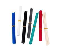 Bacchette di saldatura in plastica, 20 pezzi di bacchette for saldatura in plastica multicolore ABS PP PVC PPR for riparazione paraurti pistola saldatrice(Pp Red)