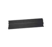 Bacchette di saldatura in plastica da 200 mm, 10 pezzi, per una riparazione efficace di batterie e gusci di moto (PP nero)