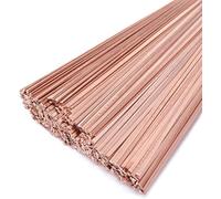 Bacchette di saldatura per plastica, Tubo piatto for brasatura in rame for frigorifero e aria condizionata, confezione da 10-20 pezzi o 1 kg(20PCS)