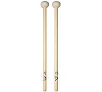 Bacchette di Vater T2 - Martello per Timpani - Asta dritta - Staccato | Mazzuolo per timpani T2 - Sugar Maple - testa ovale in feltro medio-duro - 14,5 pollici / 36,83 cm