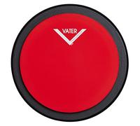 Bacchette di Vater VCB6S - Chop Builder Pad 6" | 15.24cm Morbido monofacciale Pad per Esercizi - Rosso/Nero