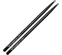Bacchette di Vater VHEB5BN - 5B Serie Eternal Black - Punta ovale in nylon