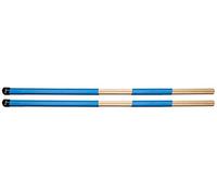 Bacchette di Vater VSPSTZ - Bastoncini Speciali - Splashstick Traditional Jazz - Rute Rods Dowels - Maniglia Blu