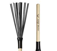 Bacchette di Vater VWB - Wire Tap Spazzole - Frusta - Manico in legno