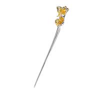 Bacchette for capelli da donna, bastoncini for capelli cinesi retrò in argento sterling 925 for capelli lunghi da donna,