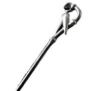 Bacchette for capelli for donna, Bastoncini for capelli cinesi retrò for capelli lunghi da donna in argento 925, Forcina for capelli in argento con nappa di loto in bambù Accessori for capelli antichi