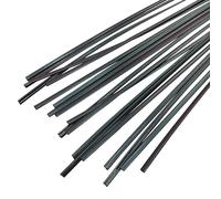 Bacchette for saldatura in plastica, bastoni for, materiale ABS, adatte for il collegamento di dispositivi, peso 1 kg(Black)