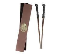 Bacchette Harry Potter Set di 2 Bacchette con Custodia, Regalo Magico per Fan