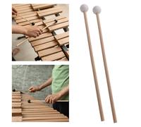 Bacchette in legno da 2 pezzi Bacchette per percussioni Xilofono Bacchette