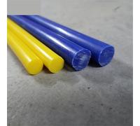 Bacchette In Nylon for Ingegneria Multicolor Diametro 3-30mm Lunghezza 200-300mm Confezione Da 3-5 Pz(3pc Yellow 300mm,Diameter 30mm)