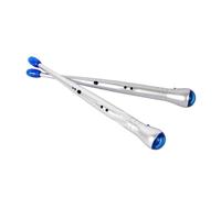 Bacchette interattive per batteria ad aria con controllo di sensibilità illuminazione a LED Strumento a percussione portatile per batteristi giovani