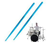 Bacchette luminose - Bacchette per tamburo 5A Martello per tamburo jazz, bacchette luminose in nylon per prestazioni sul palco fluorescenti Bacchette 7A morbide e leggere che brillano nel n