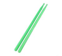 Bacchette luminose che si illuminano al buio dopo una breve esposizione alla luce, ideali per la batteria dal vivo e la pratica (verde)