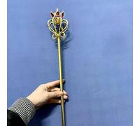 Bacchette magiche da principessa in costume da re, scettro per feste,