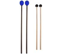 Bacchette Marimba, 4 Pezzi Filato e Testa di Gomma Bacchette Marimba con Manici in Legno per Principianti Marimba accessori da gioco Accessori Per Prestazioni
