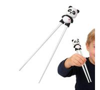 Bacchette per bacchette riutilizzabili a forma di panda | Bacchette di apprendimento per principianti per principianti, ragazzi, ragazze, studenti e