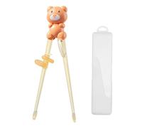 Bacchette per bambini, motivo orso, bacchette abs divertenti e impegnate, perfette per l'insegnamento di galateo portatile per bambini