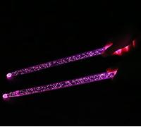 bacchette per batteria 1 paio di batterie luminose 5A, leggere, resistenti, con manici antiscivolo for esercizi.(Pink)