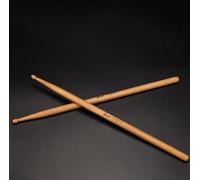 bacchette per batteria 1 paio di legni Hickory 5A/7A con punta in legno for studenti e bambini, accessori for strumenti musicali for bambini e adulti(Log Color,5A)