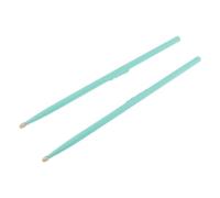 Bacchette Per Batteria 1 Pair Colorful Maple Wood Drum Sticks 5A Music Band Drumsticks 4 Colors Optional Per Suonare(Green)