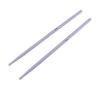 Bacchette Per Batteria 1 Pair Colorful Maple Wood Drum Sticks 5A Music Band Drumsticks 4 Colors Optional Per Batteria(Purple)