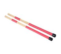 Bacchette Per Batteria 1 Pair Jazz Drum Brushes Drum Sticks 40CM Ccessories For Adults Kids Professional For Drummer Per Suonare(Pink)