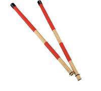 Bacchette Per Batteria 1 Pair Jazz Drum Brushes Drum Sticks 40CM Ccessories For Adults Kids Professional For Drummer Per Suonare(Red)
