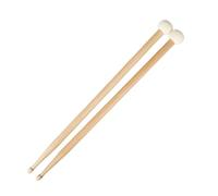 Bacchette Per Batteria 1 Pair Timpani Drumsticks Felt Head Drum Sticks Double Head Drum Hammer Percussion Instrument Practice Playing Drum Tool Per Batteria