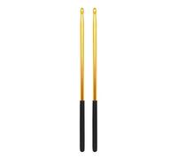 Bacchette Per Batteria 1pair 5A Drumstick Aluminium Drum Sticks Jazz Drum Kit Drumstick Non-slip Exercise Drumsticks Percussion Instrument Accessories Per Suonare