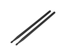 Bacchette Per Batteria 1Pair Professional Jazz Drum Sticks Colorful Nylon Drumsticks Drum Set Kit Parts Percussion Musical Instrument Accessories Per Batteria(Black)